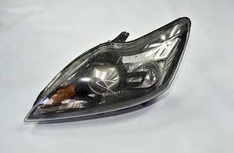 GRAND C-MAX ÇIKMA YEDEK PARÇA FORD CIKMA YEDEK FOCUS 2 MAKYAJLI SİYAH SOL FAR